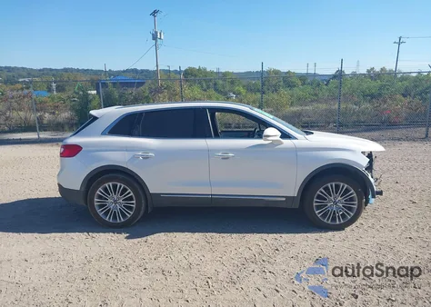2017 Lincoln Mkx Reserve from USA, damaged, VIN 2LMPJ8LR6HBL37142